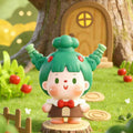 Bun Hair Tie, Cutest Blind Bag Series ml1498