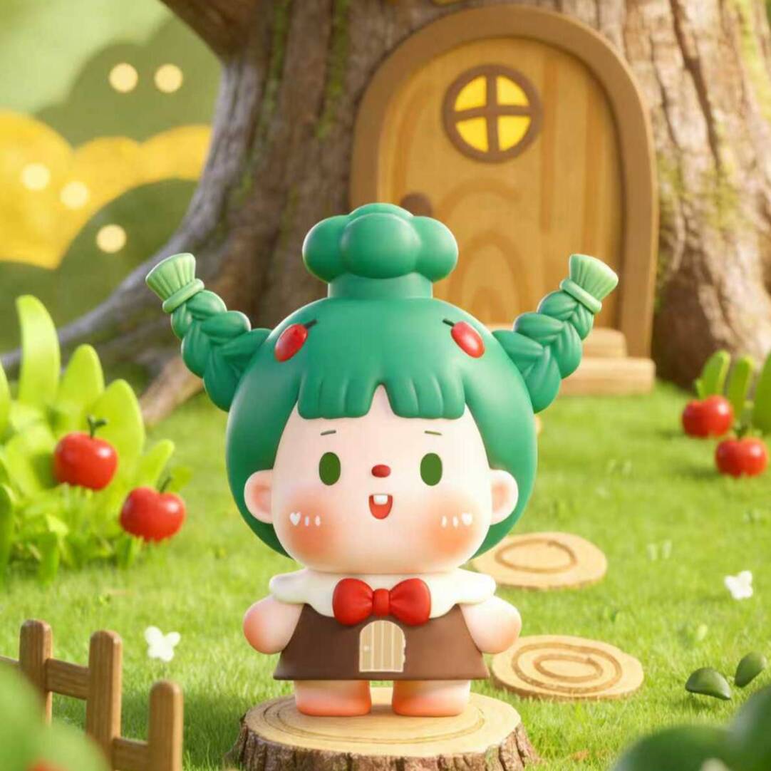 Bun Hair Tie, Cutest Blind Bag Series ml1498