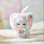 Good Night Little Rabbit Sticker Cute Friends Series Plush mr1702