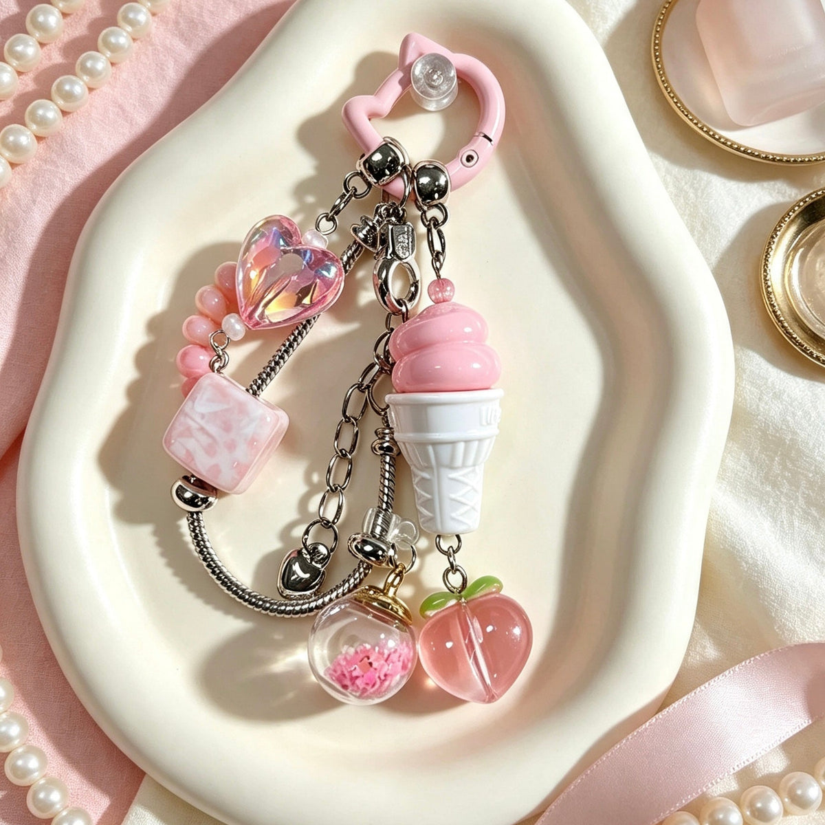 Cute DIY chain (Excluding dolls)  DIY-LZ