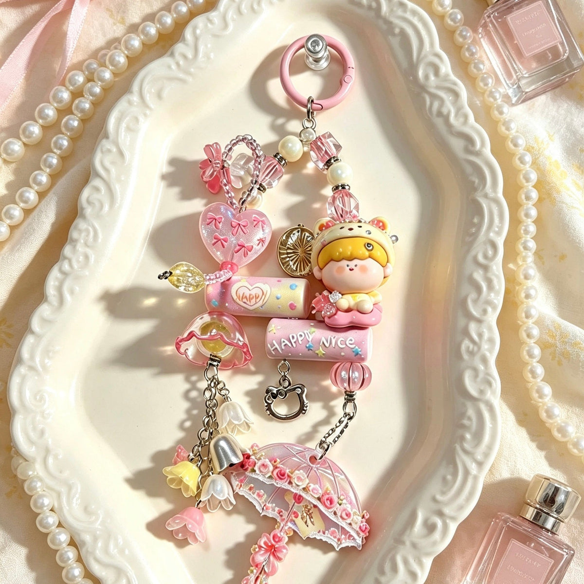 Cute DIY chain (Excluding dolls)  DIY-LZ