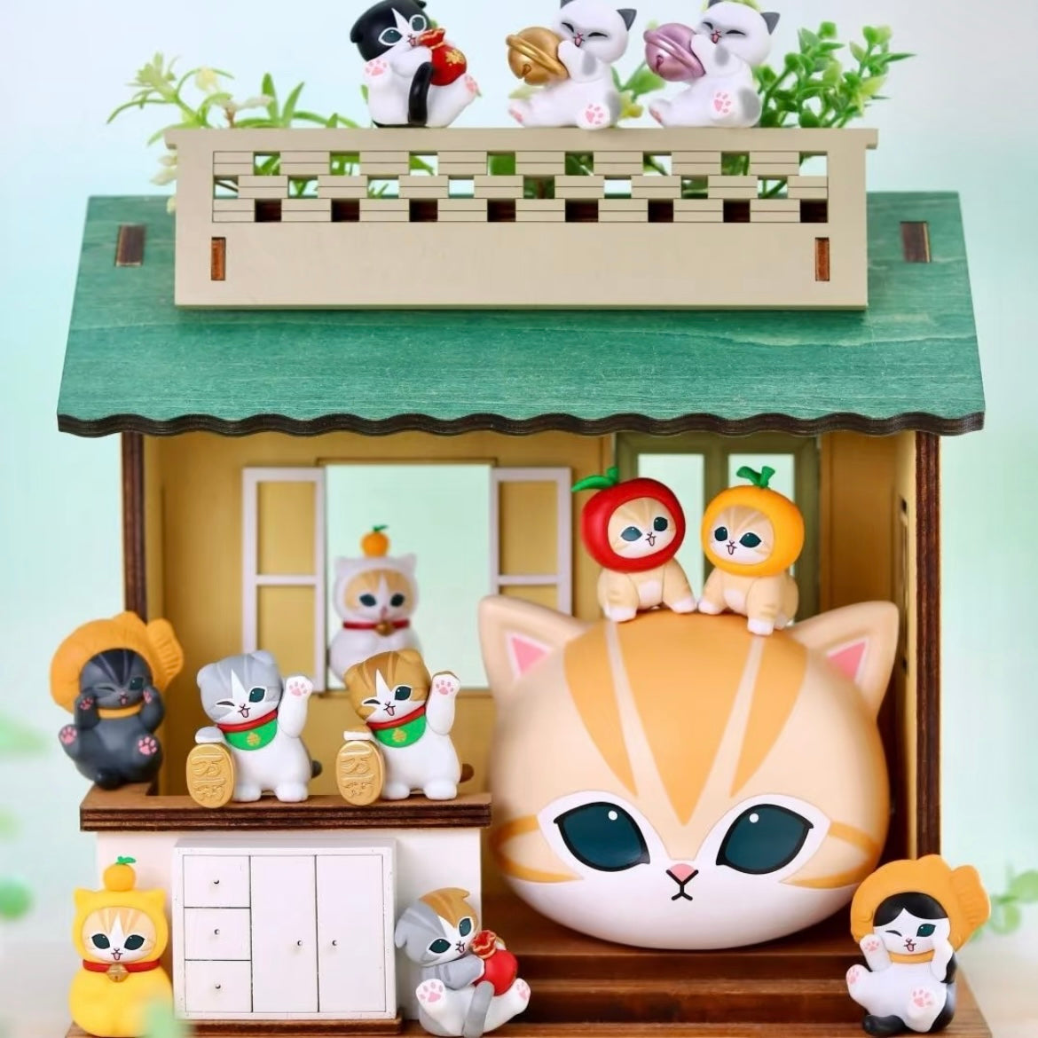 Meow Lucky Cat Sandy "Good Luck Cat" Series ml1352