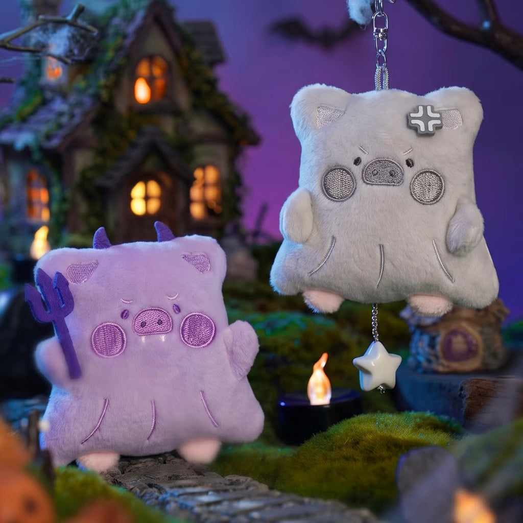 LuLu the Piggy Horror Story Series - Moody Boo Plush Keychain Blind Box hs0286