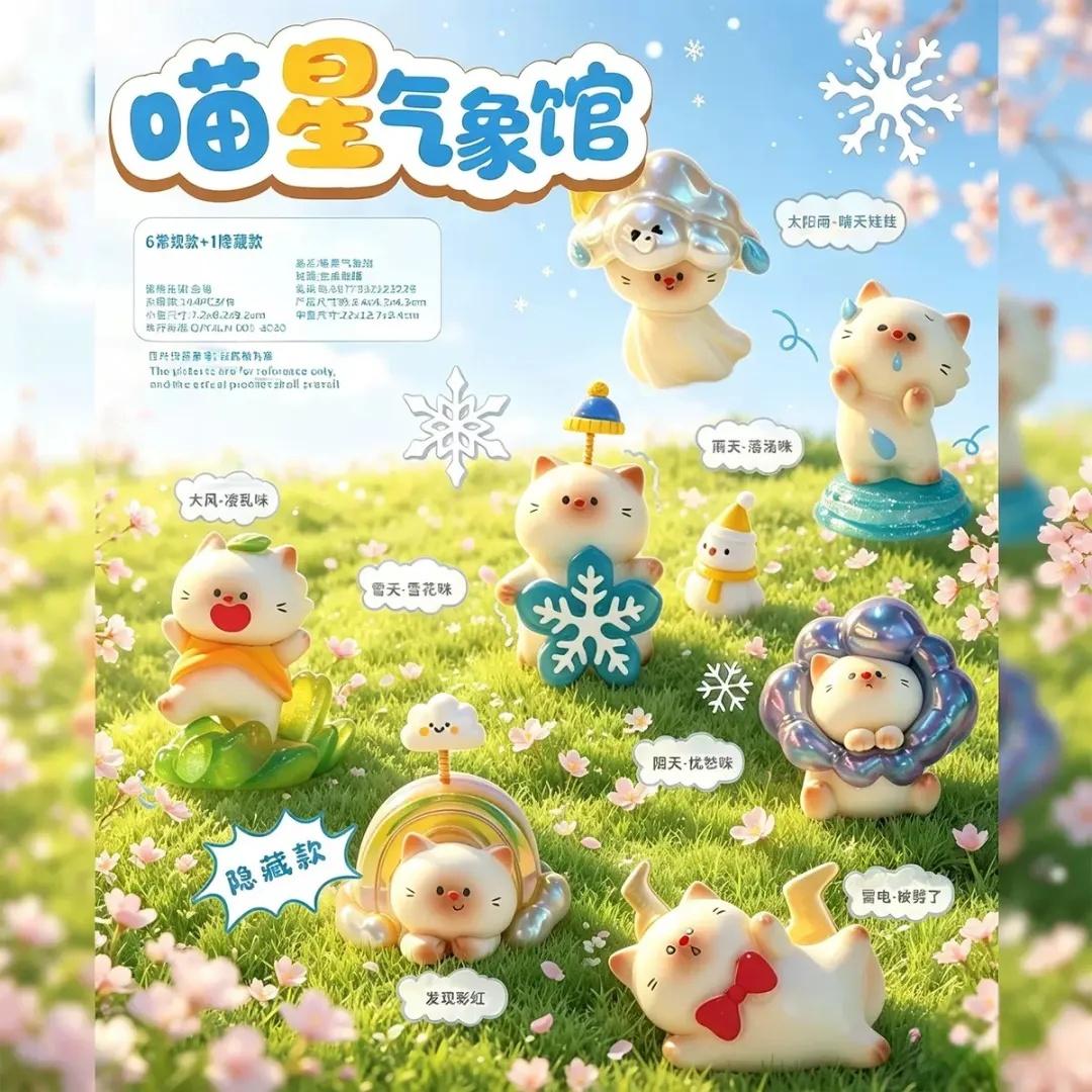 Meow Star Meteorological Observatory Blind Box hs0239