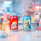 Shiny Soda Can Cat Blind Box hs0223