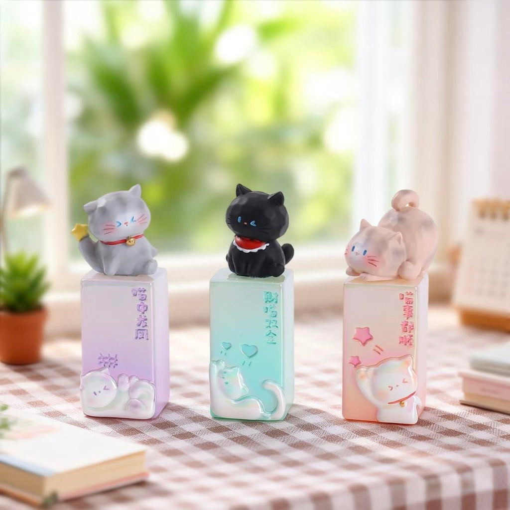 Careless little meow cat seal blind box hs0226