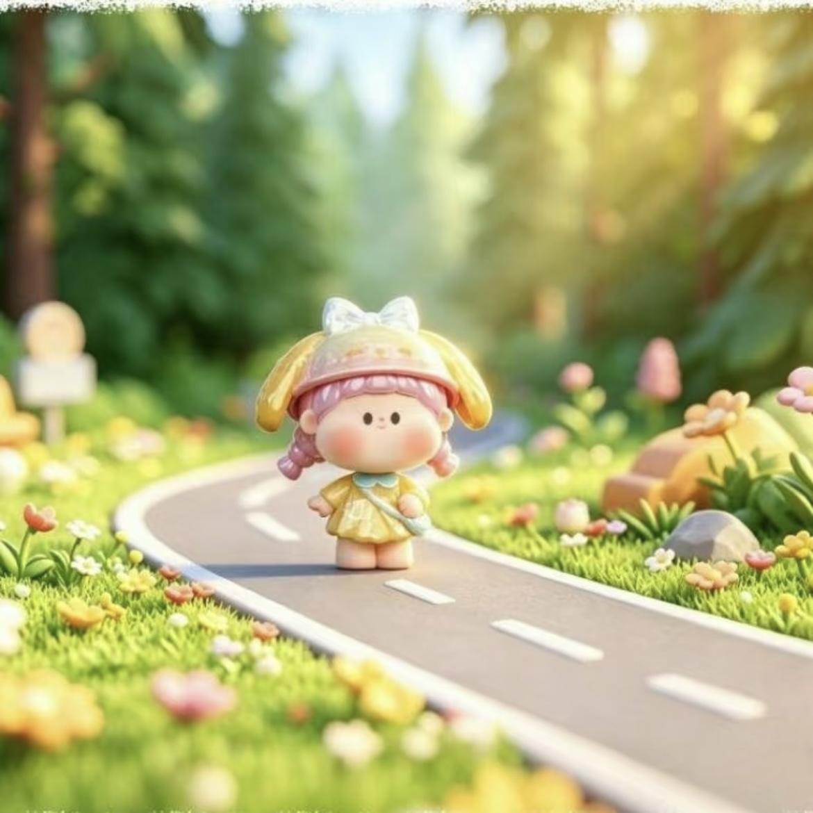 Mimibobo went out to play the blind box series today hs0222