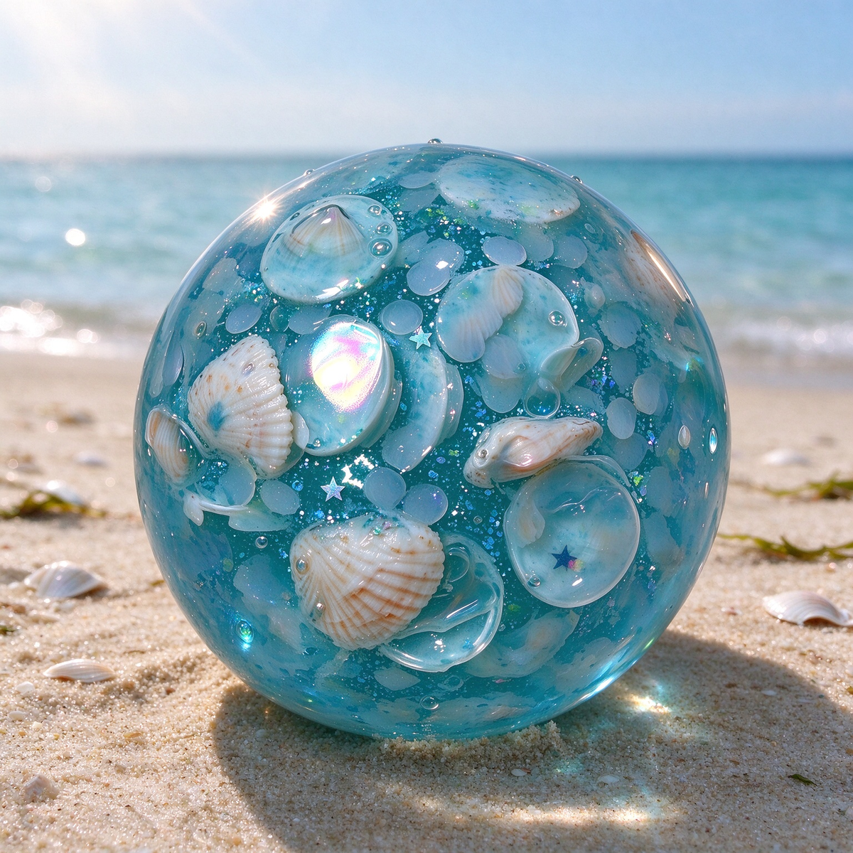Beach Shell Fidget Sphere SZQ-006