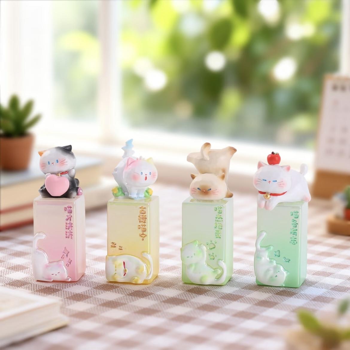 Careless little meow cat seal blind box hs0226