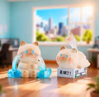 Workplace part-time job meow blind box cute ornament     hs0142