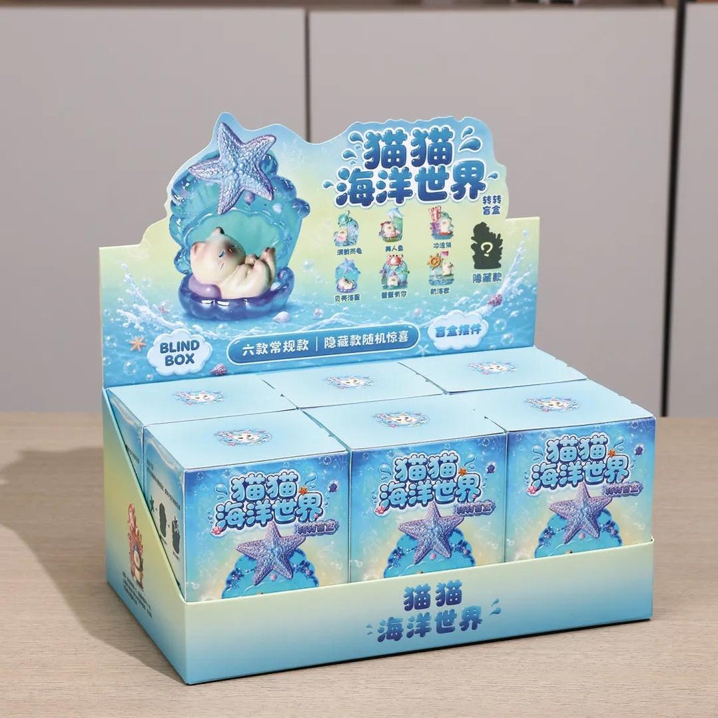 Cat Ocean World Blind Box Cute hs0242