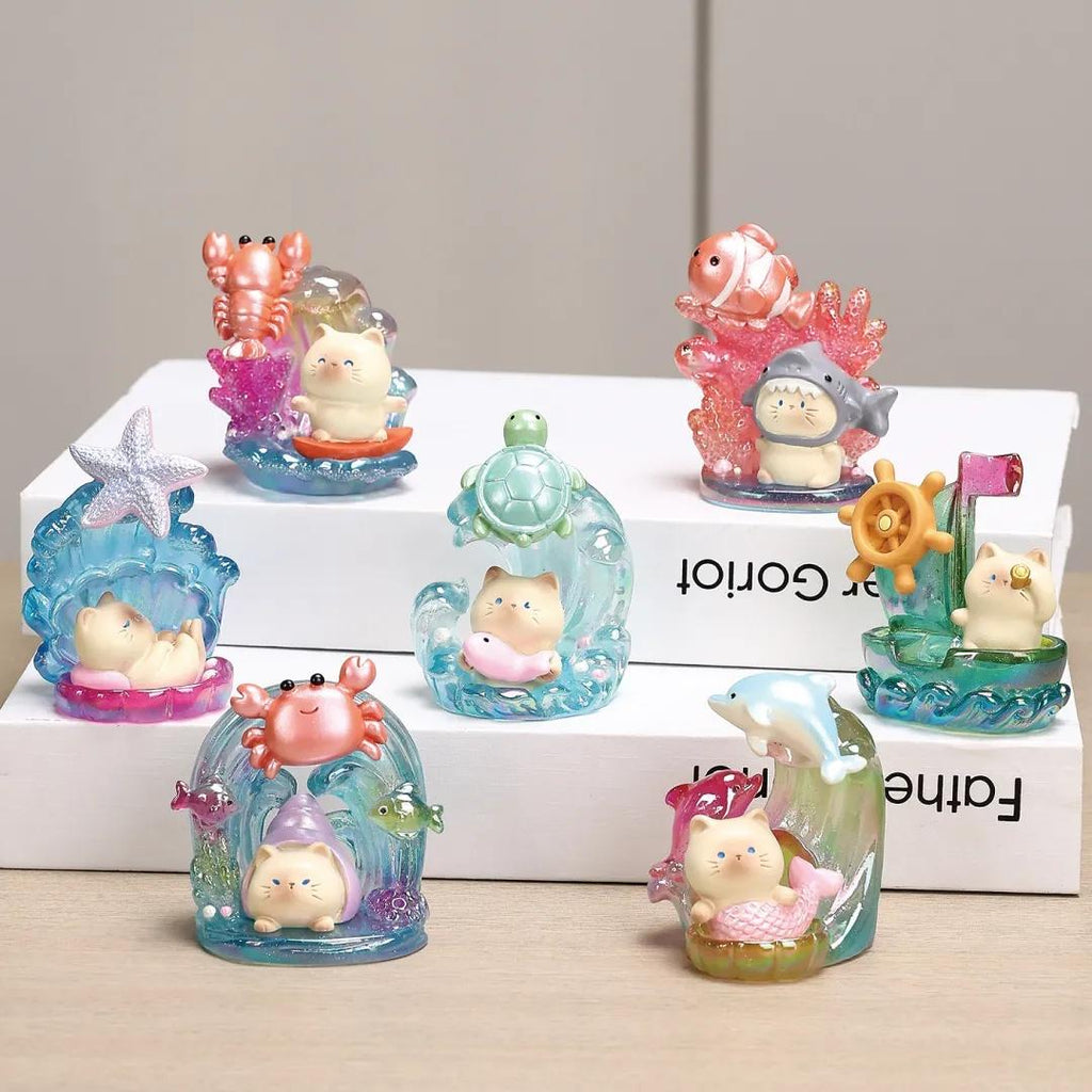 Cat Ocean World Blind Box Cute hs0242
