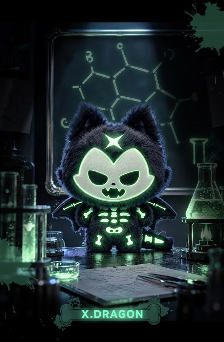 X-RAY PALS Glow-in-the-Dark Plush Blind Box hs0305